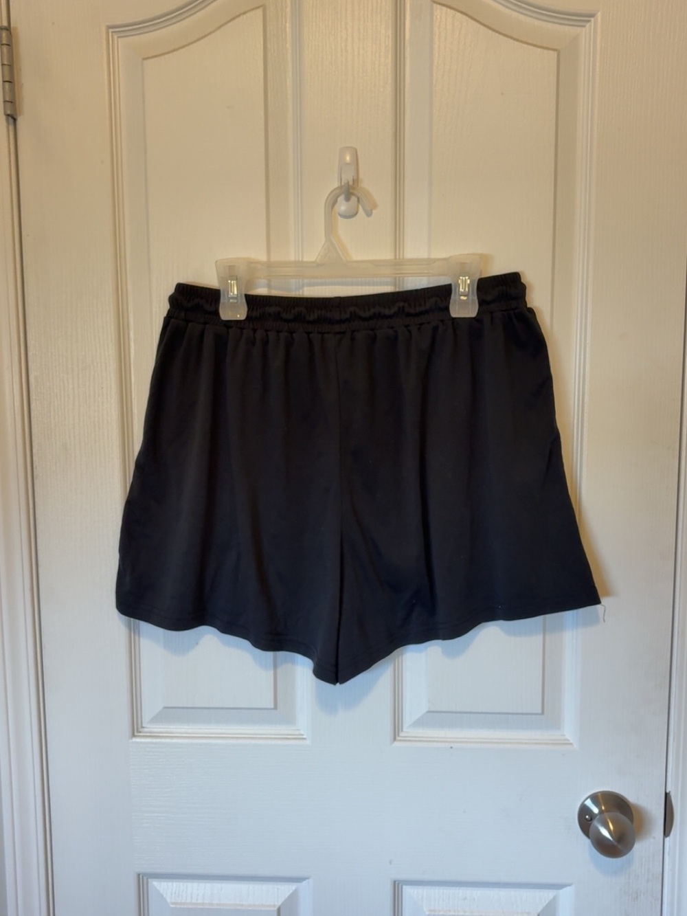 Black Drawstring Shorts - Picture 3 of 4